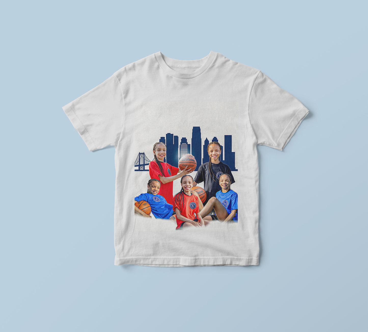 MADISON ROSE WHITE T-SHIRT