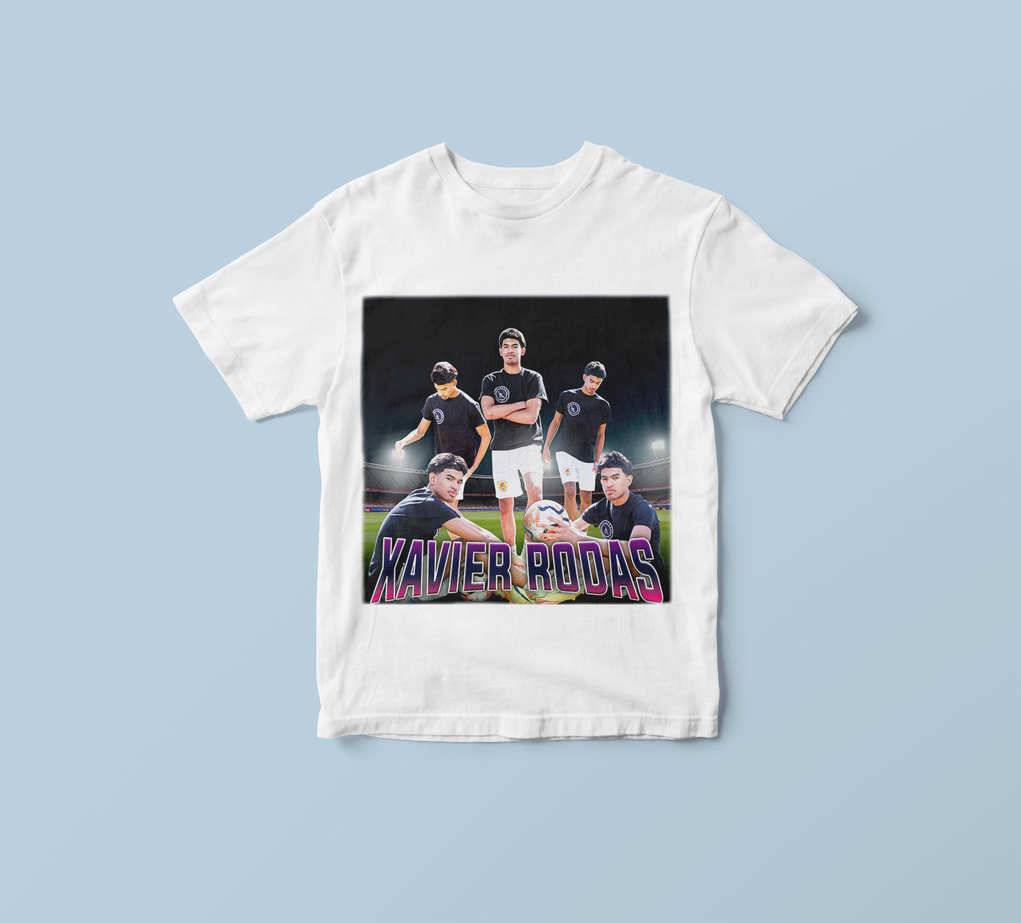 XAVIER RODAS TOP PRESS T-SHIRT WHITE