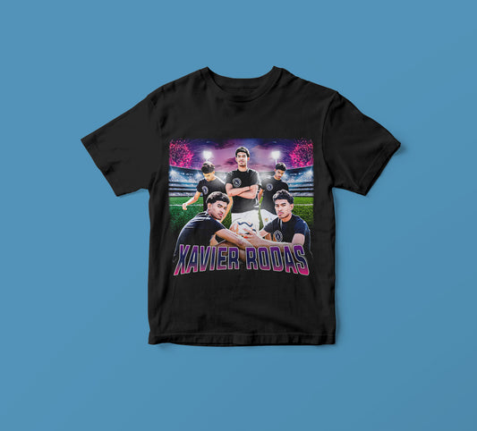 XAVIER RODAS BLACK T -SHIRT